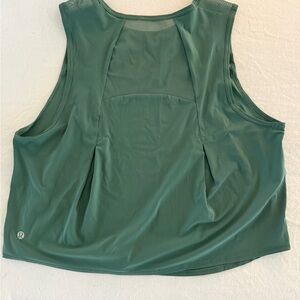 lululemon athletica Forest Green Tank Top